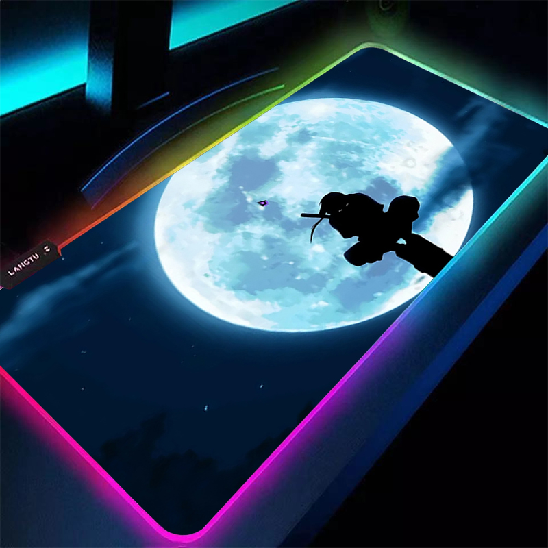 Rgb Mousepad - RGB Large Mouse Pad 90x40cm Naruto