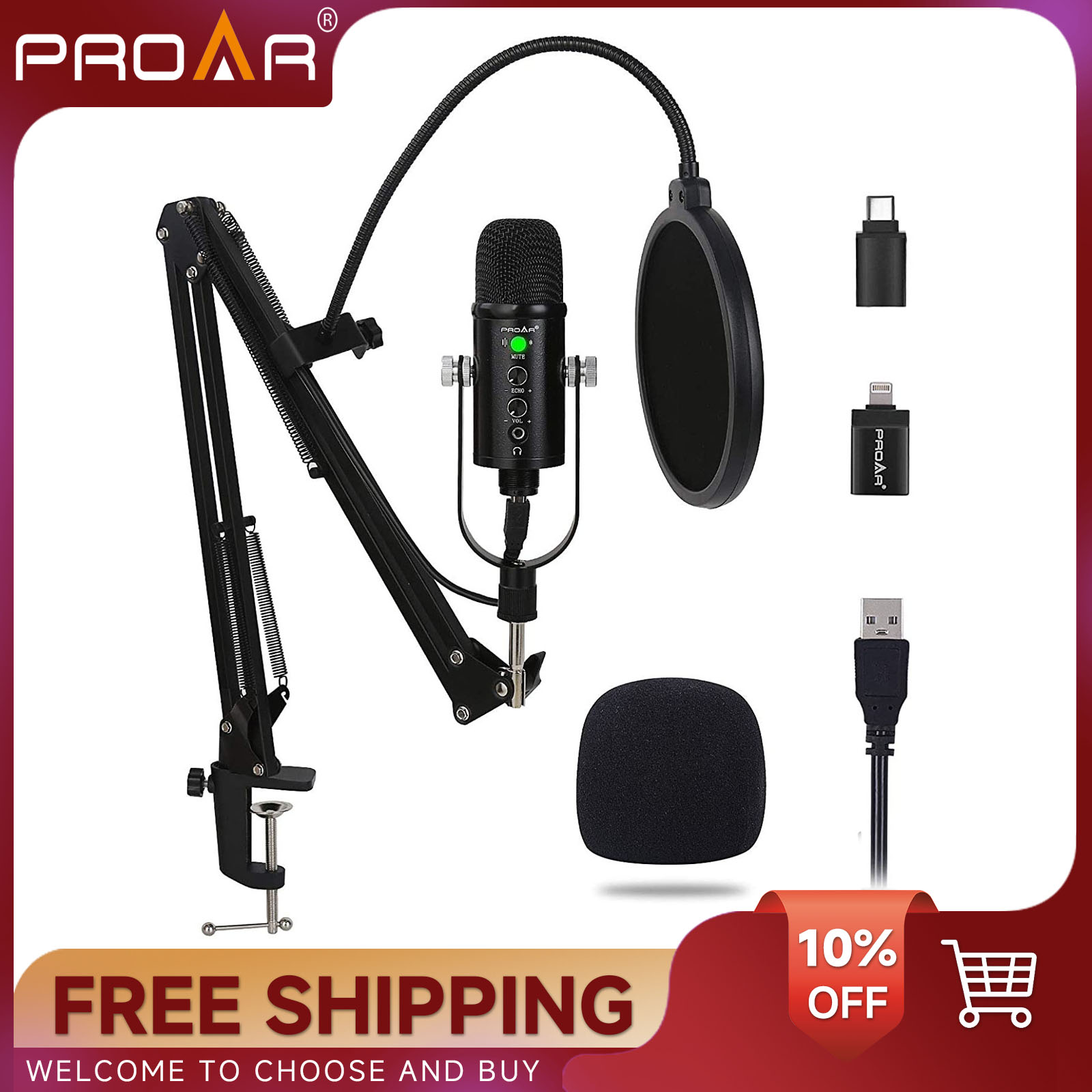 Pc Gaming Youtubers - BM86 USB Condenser Microphone PC Gaming