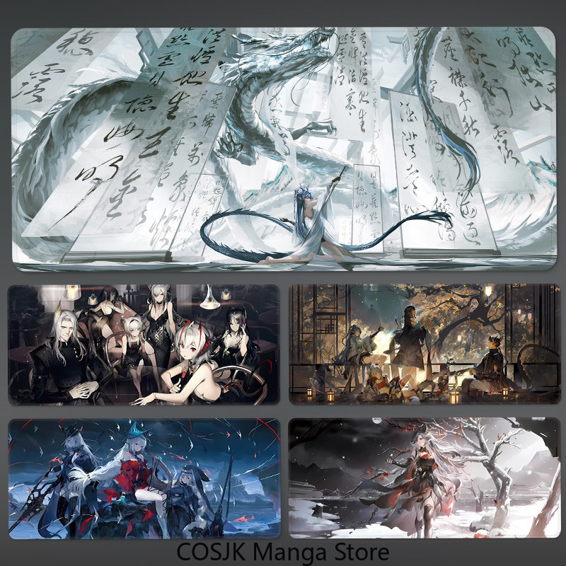 Gaming Desk Mat - Anime Arknights: Endfield Oversized Gaming Mouse