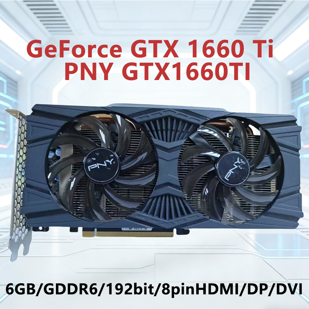 Pc Gaming Ff - PNY GeForce GTX 1660 Ti 6GB