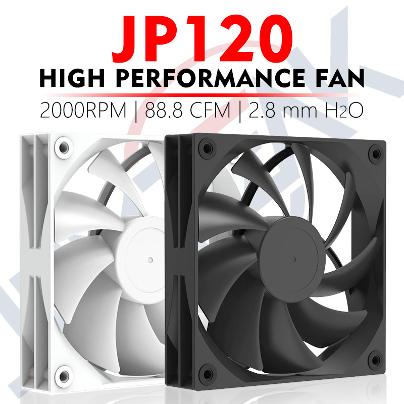 Pc Gaming Ff - JUMPEAK JP120 120mm Fan 2000RPM High