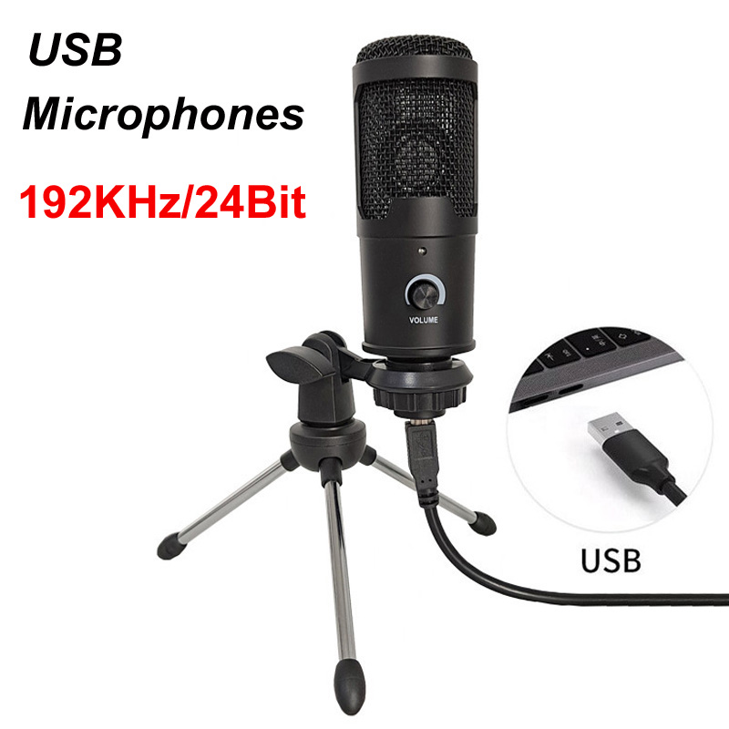 Pc Gaming Youtubers - 1.5m USB Condenser Microphones Mic For