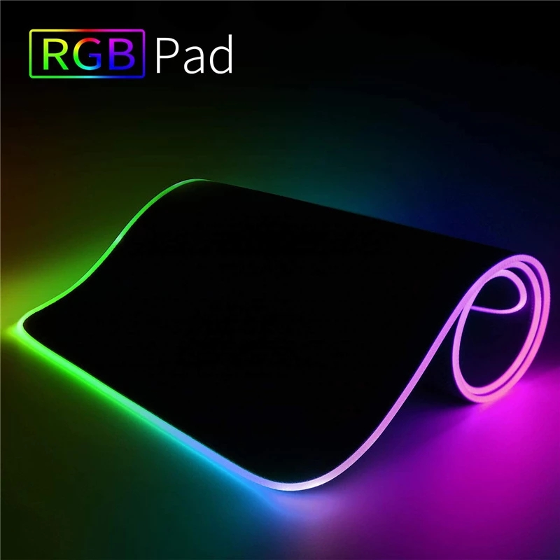 Rgb Mousepad - RGB Gaming Mouse Pad LED Light