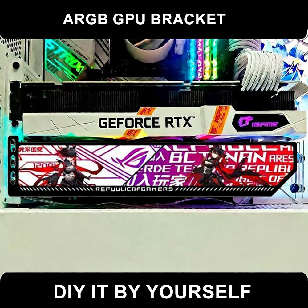 Pc Gaming Msi - Customize RGB VGA Holder 5V/12V,5090 5080