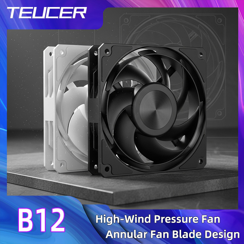 Pc Gaming Ff - TEUCER Computer CPU Cooler Fan 120mm