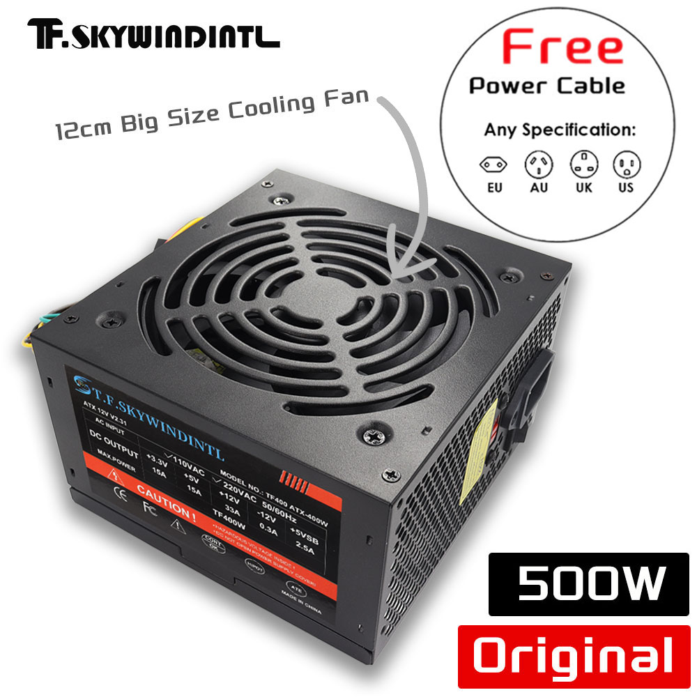 Pc Gaming Ff - Cheap 500W Black ATX Desktop Gaming