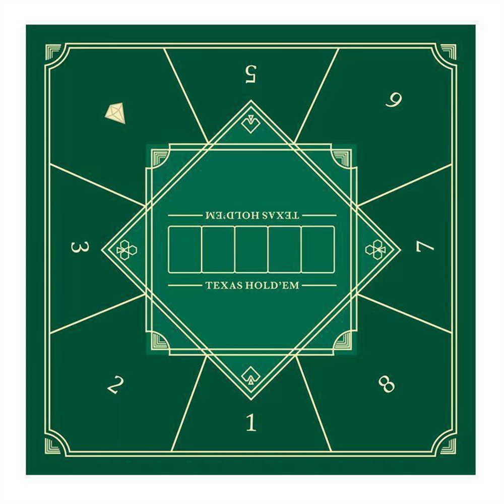 Gaming Desk Mat - Thickened Texas Hold'em Poker Mat Waterproof