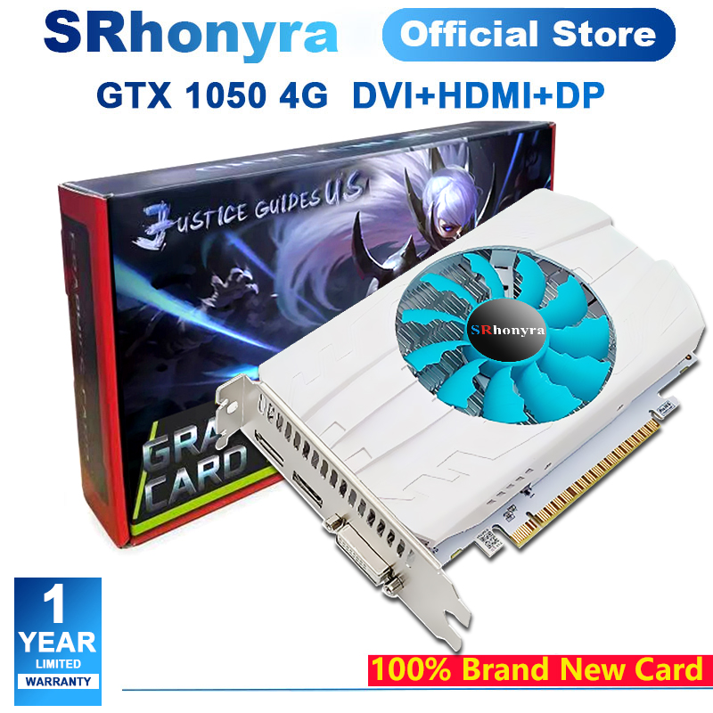 Pc Gaming Ff - SRhonyra GTX 1050 4GB Graphics Card