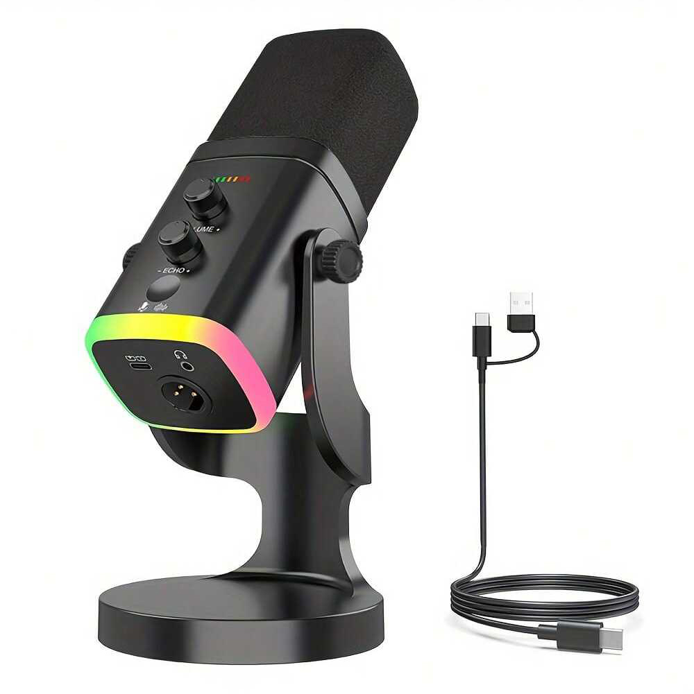 XLR/USB Dynamic Microphone for - Pc Gaming Youtubers review and price