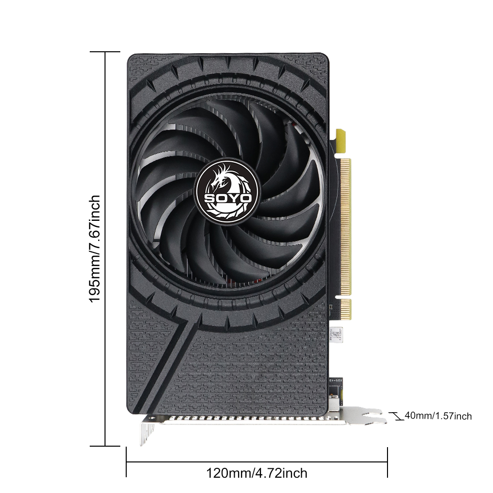 SOYO AMD Radeon R9 370 4GB GDD - Pc Gaming Ff review and price