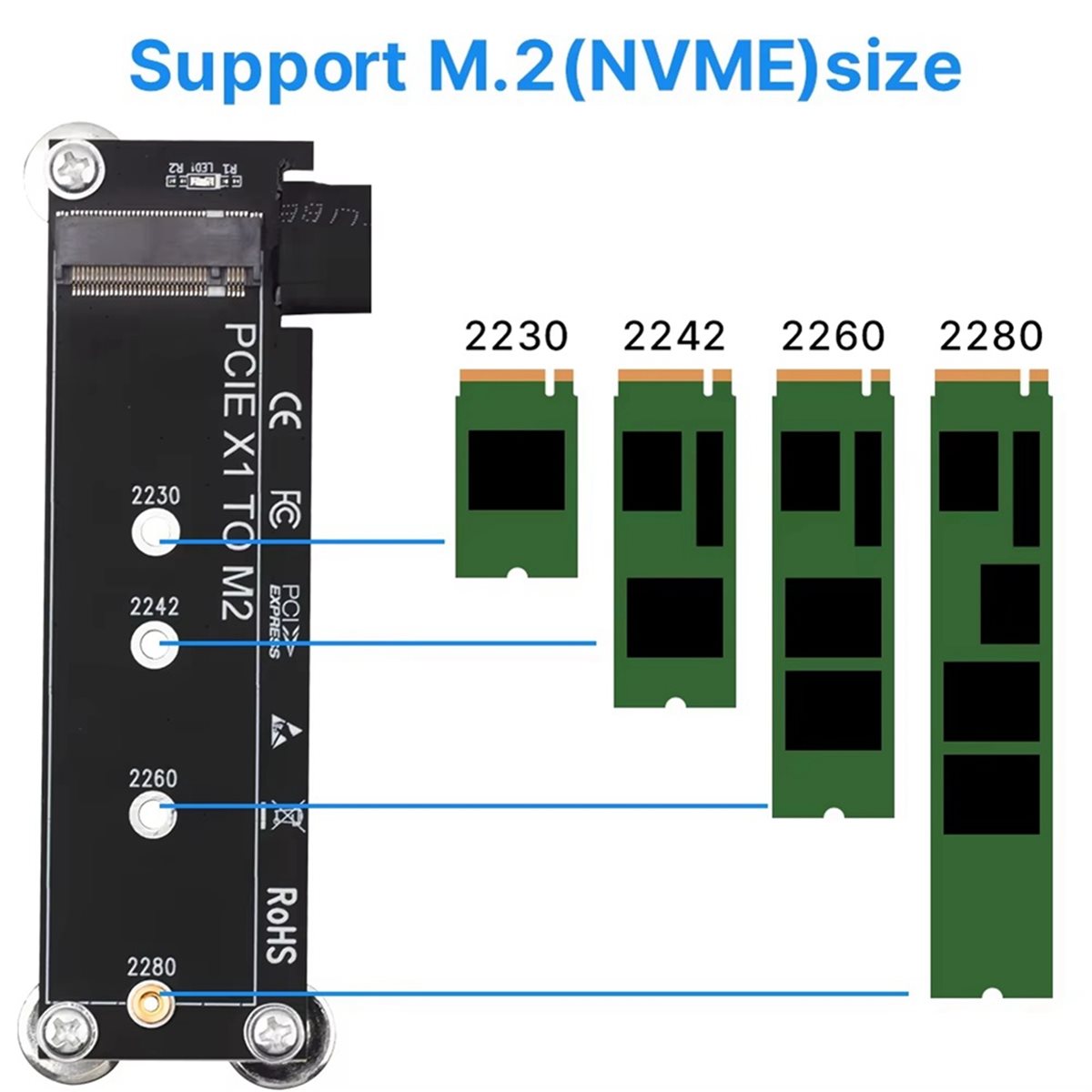 L77A PCI-E 3.0 X1 to M.2 NVMe  - Pcie Riser Cable review and price
