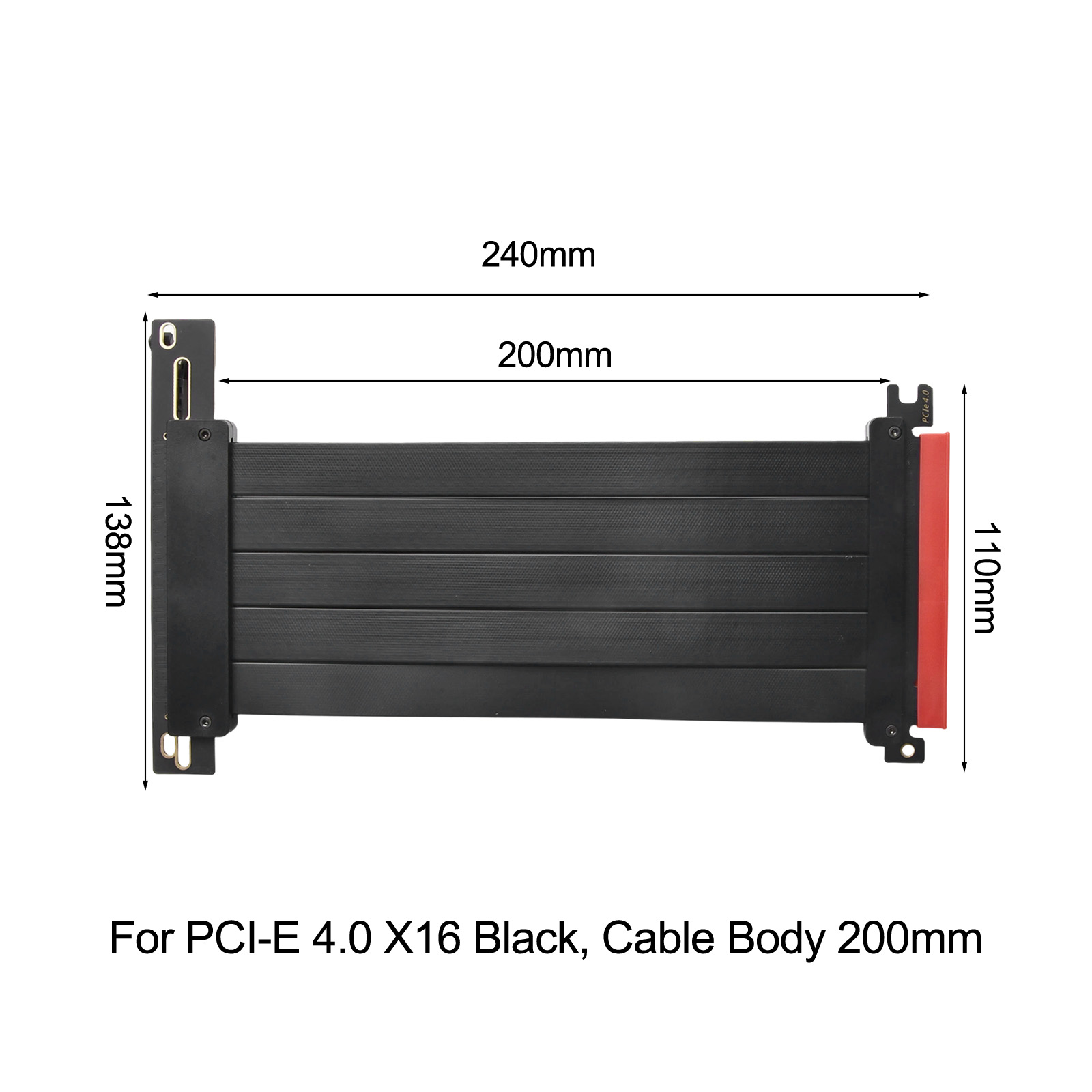 For PCIe 4.0 X16 Riser Cable 2 - Pcie Riser Cable review and price