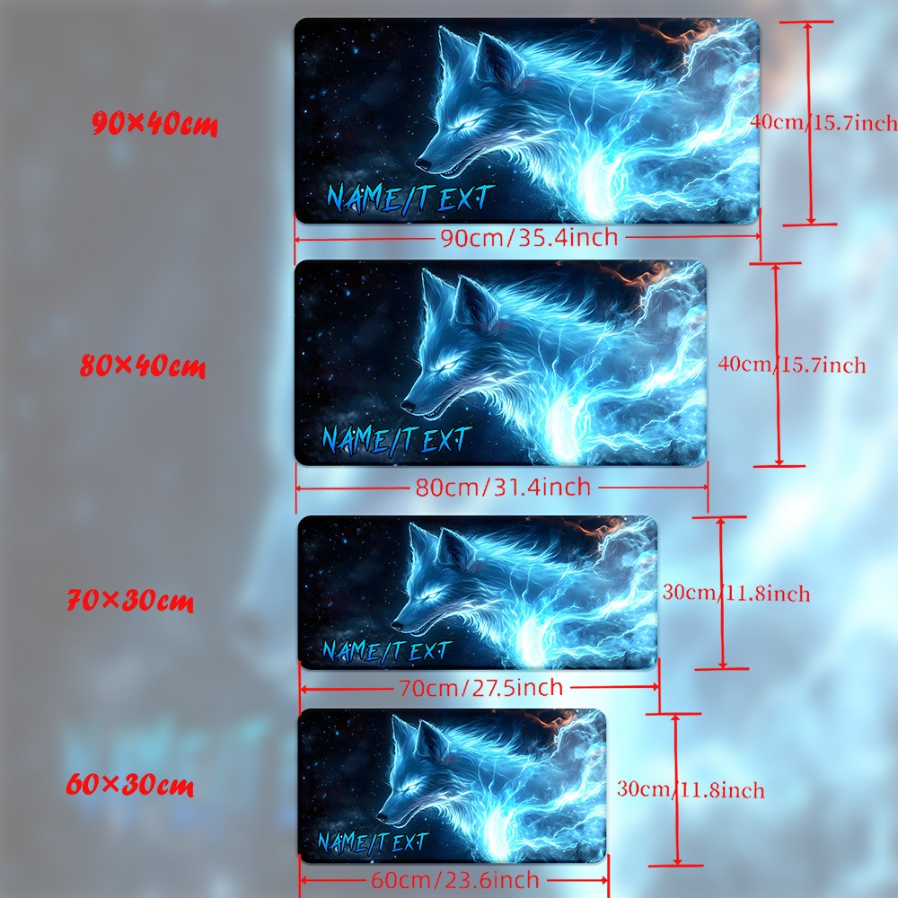Custom Name Magic Wolf HD Prin - Pc Gaming Names review and price