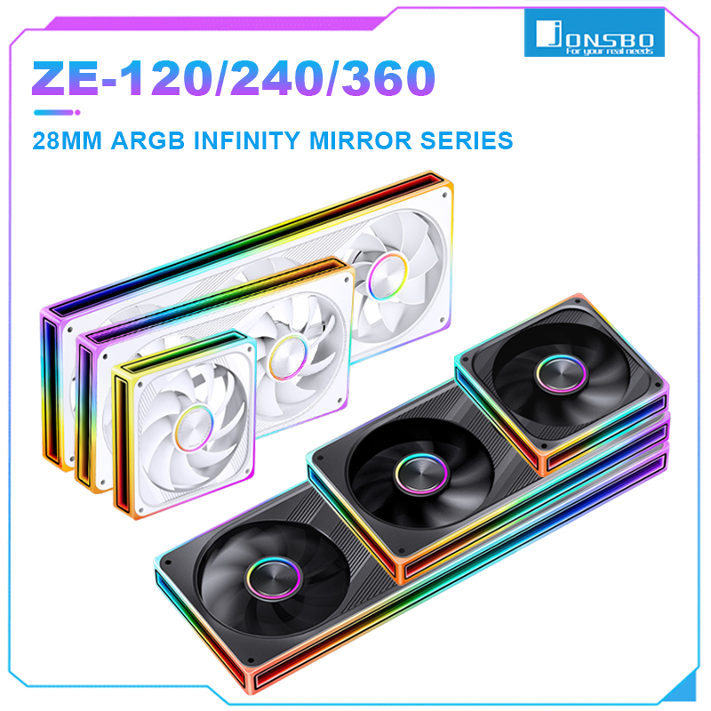 JONSBO ZE-120/240/360 PC Case  - Pc Gaming Ff review and price
