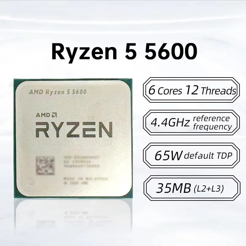 New Arrival AMD R5 5600 3.5GHz - Pc Gaming New review and price