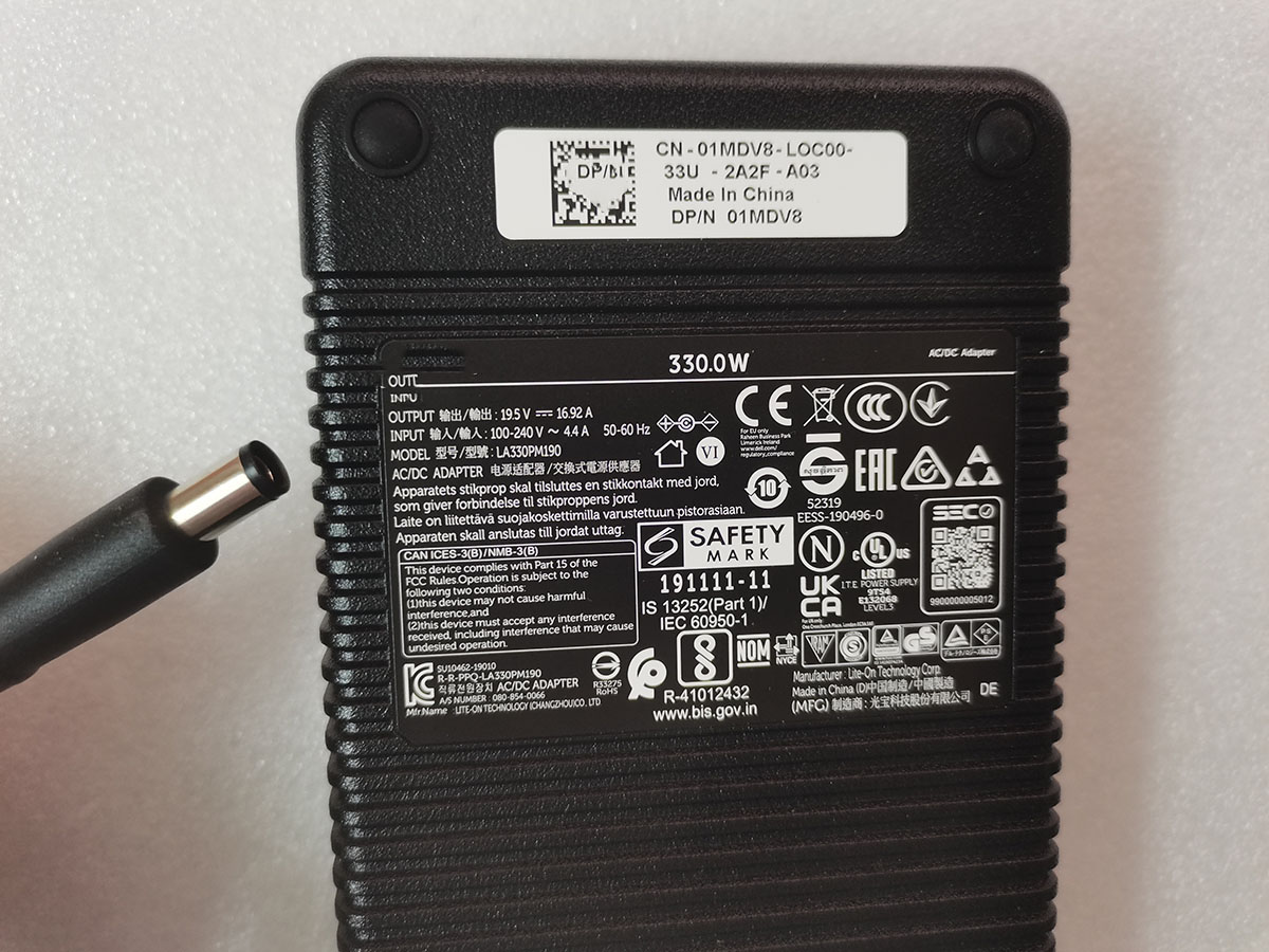 NEW Genuine 330W 19.5V 16.92A  - Pc Gaming Dell Alienware review and price