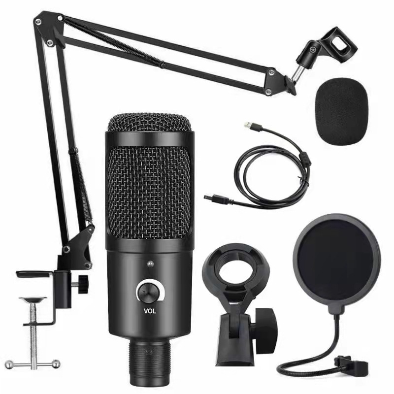 USB Condenser Microphone Recor - Pc Gaming Youtubers review and price