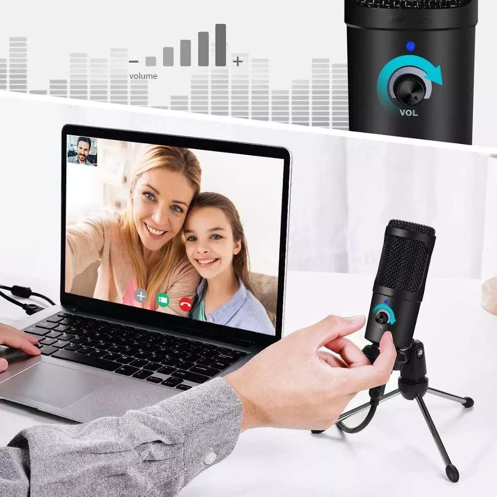 USB Condenser Microphone Recor - Pc Gaming Youtubers review and price