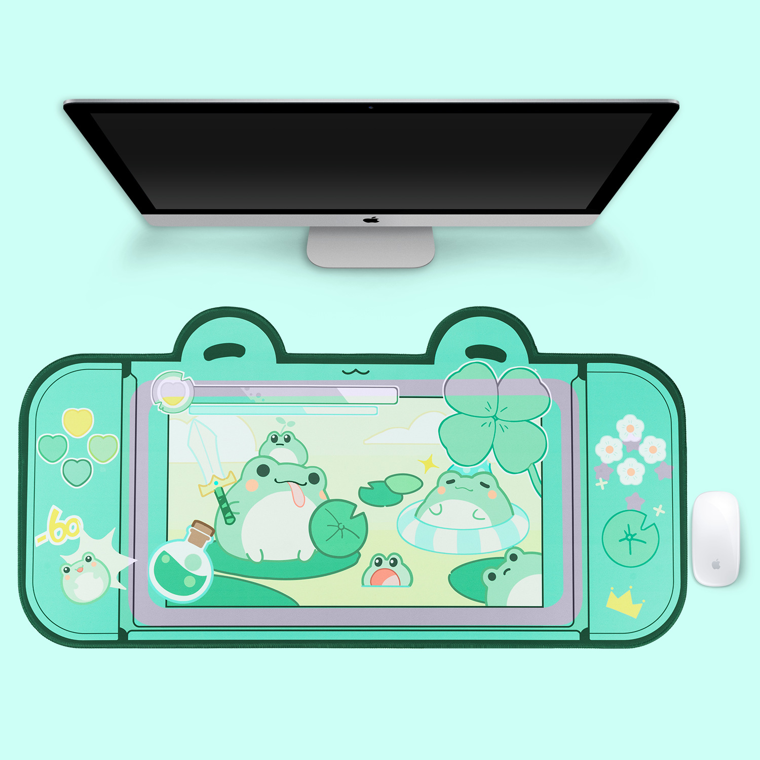 Extra Large Kawaii Gaming Mous - Gaming Desk Mat review and price