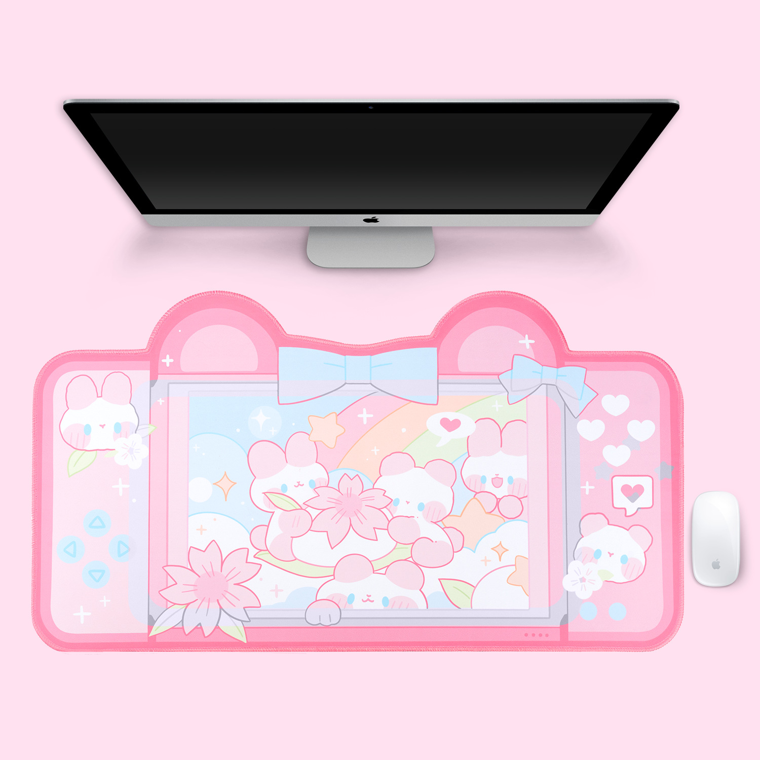 Extra Large Kawaii Gaming Mous - Gaming Desk Mat review and price