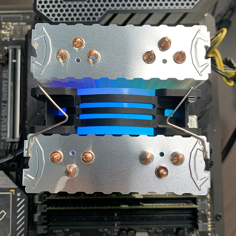 90MM ARGB CPU Cooler Fan RGB L - Pc Gaming Ff review and price