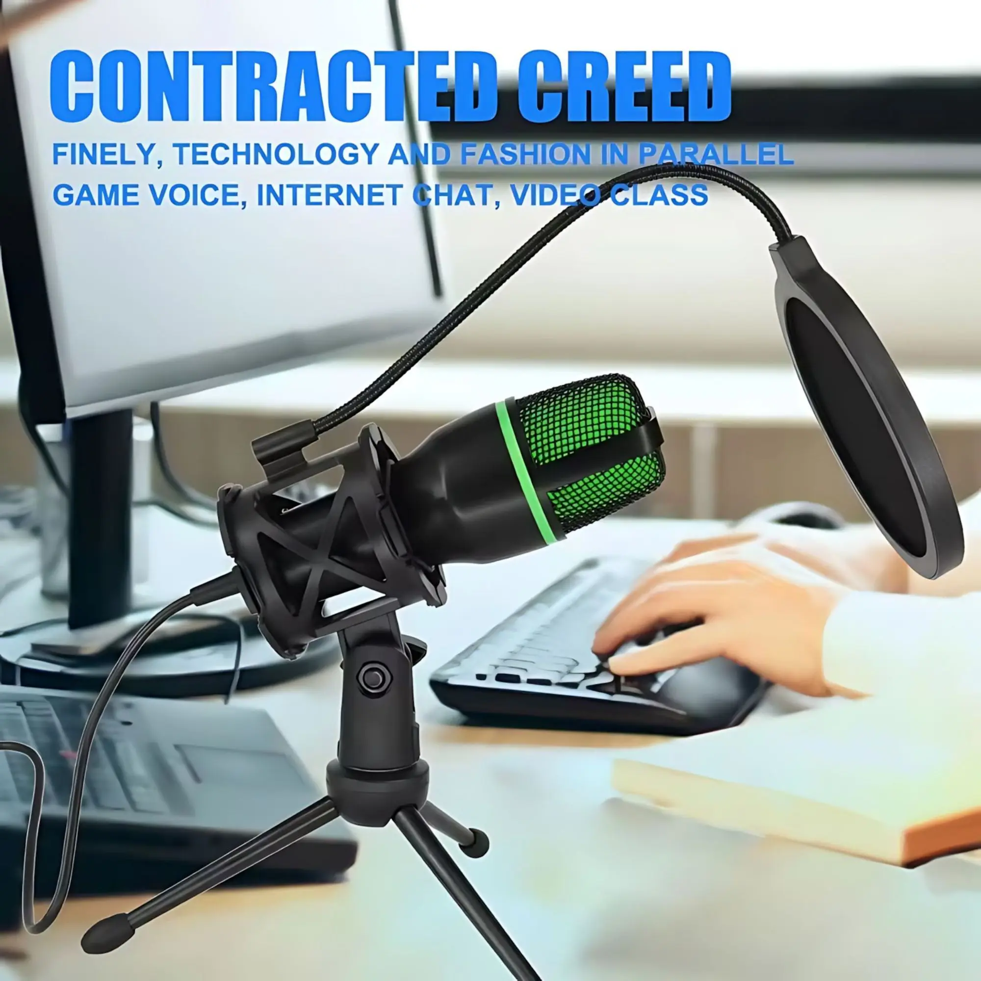 Professional Condenser Microph - Pc Gaming Youtubers review and price