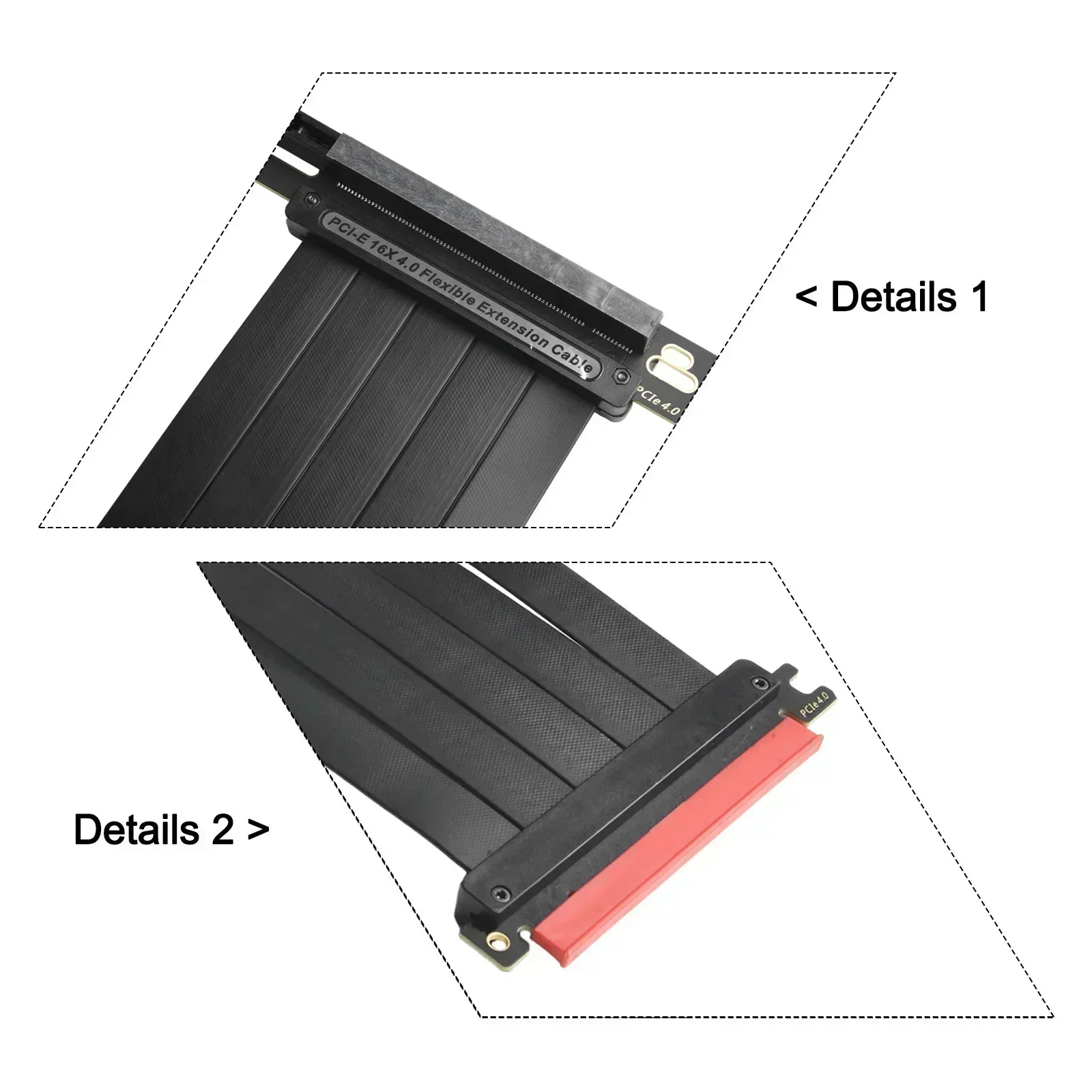 TEUCER PCI-E 4.0 X16 Riser Cab - Pcie Riser Cable review and price