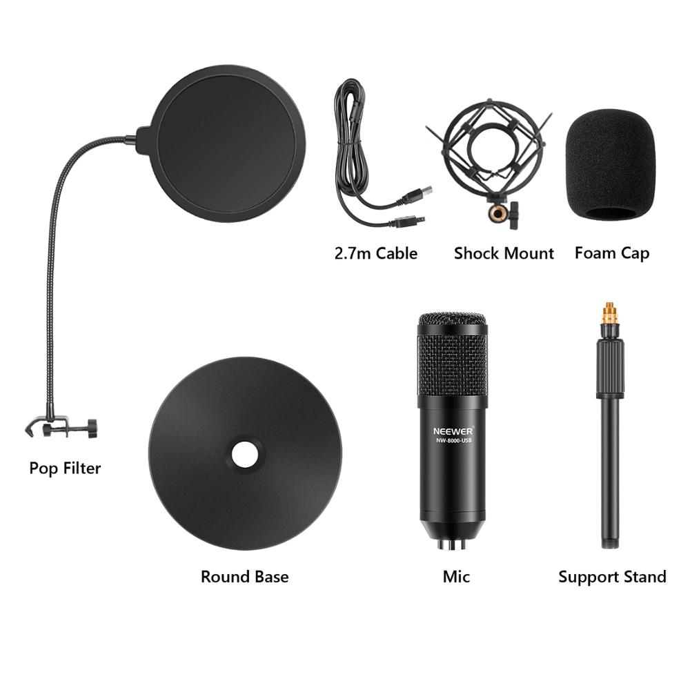 Neewer USB Microphone Kit-Plug - Pc Gaming Youtubers review and price