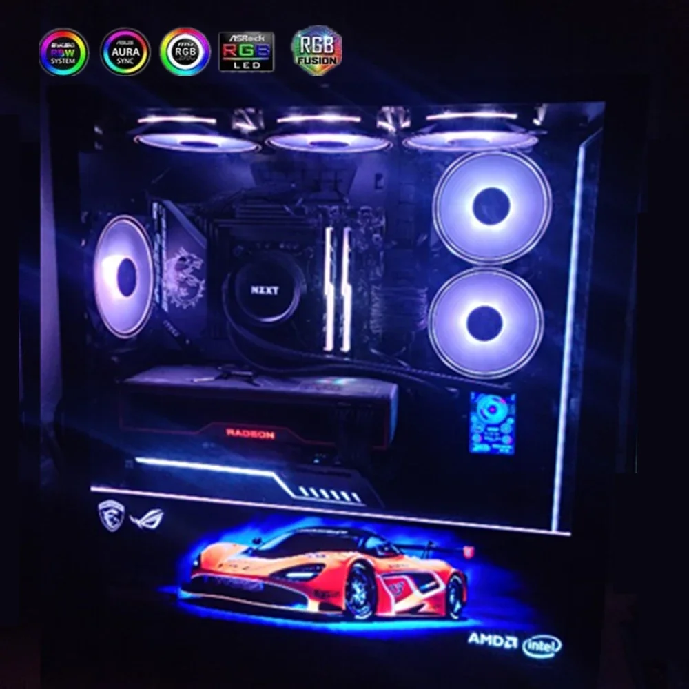 DIY RGB Lighting Panel For PC  - Pc Gaming Msi review and price