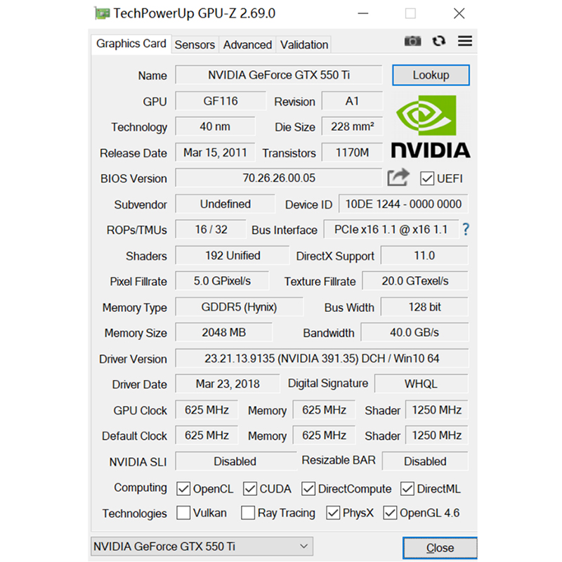 SOYO GTX 550TI GDDR5 Graphics  - Pc Gaming Ff review and price