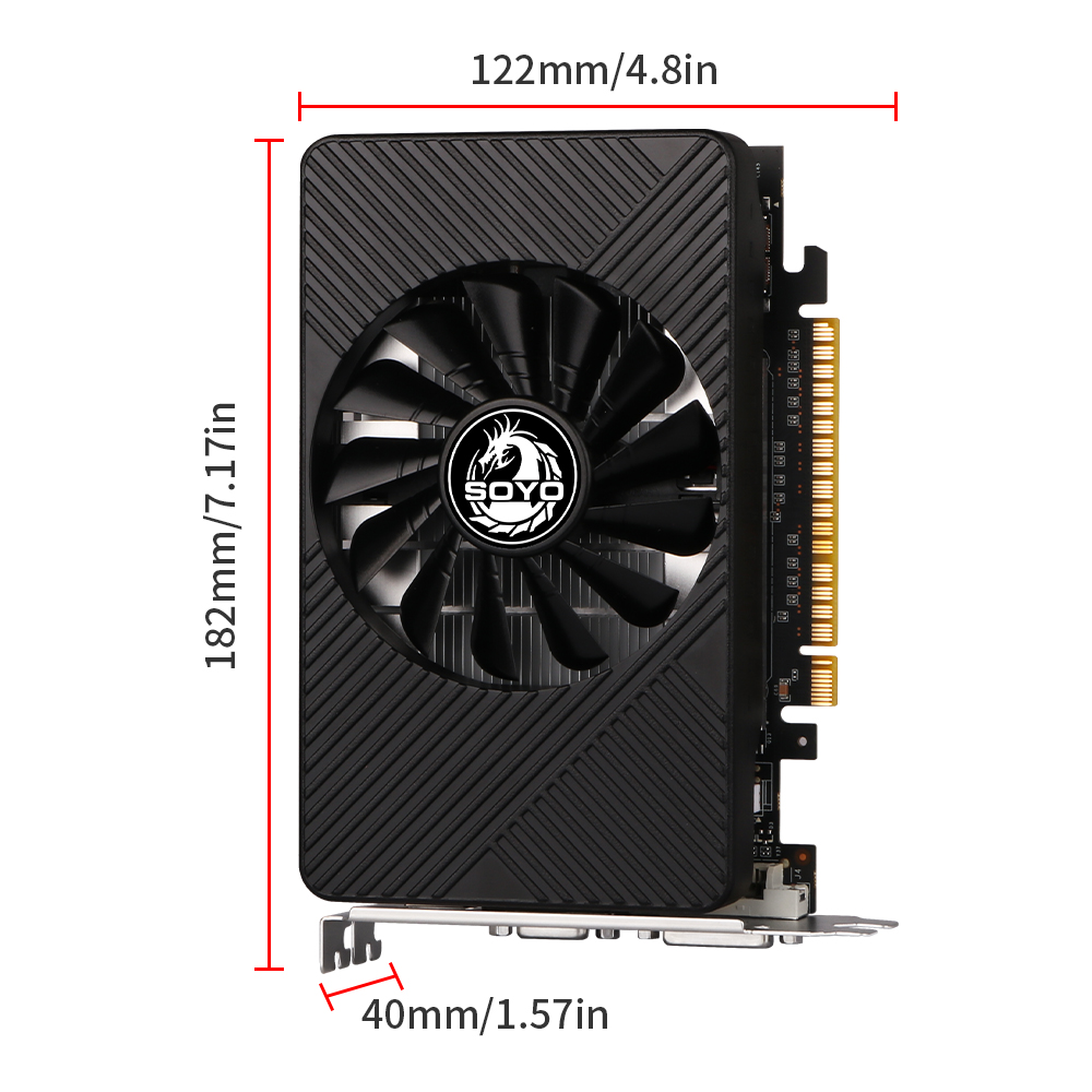 SOYO GTX 550TI GDDR5 Graphics  - Pc Gaming Ff review and price