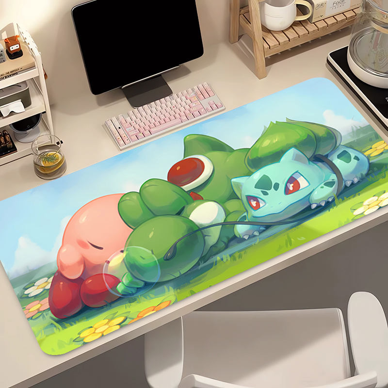 Anime Mouse Pad Pokemon Bulbas - Pc Gaming Handheld review and price