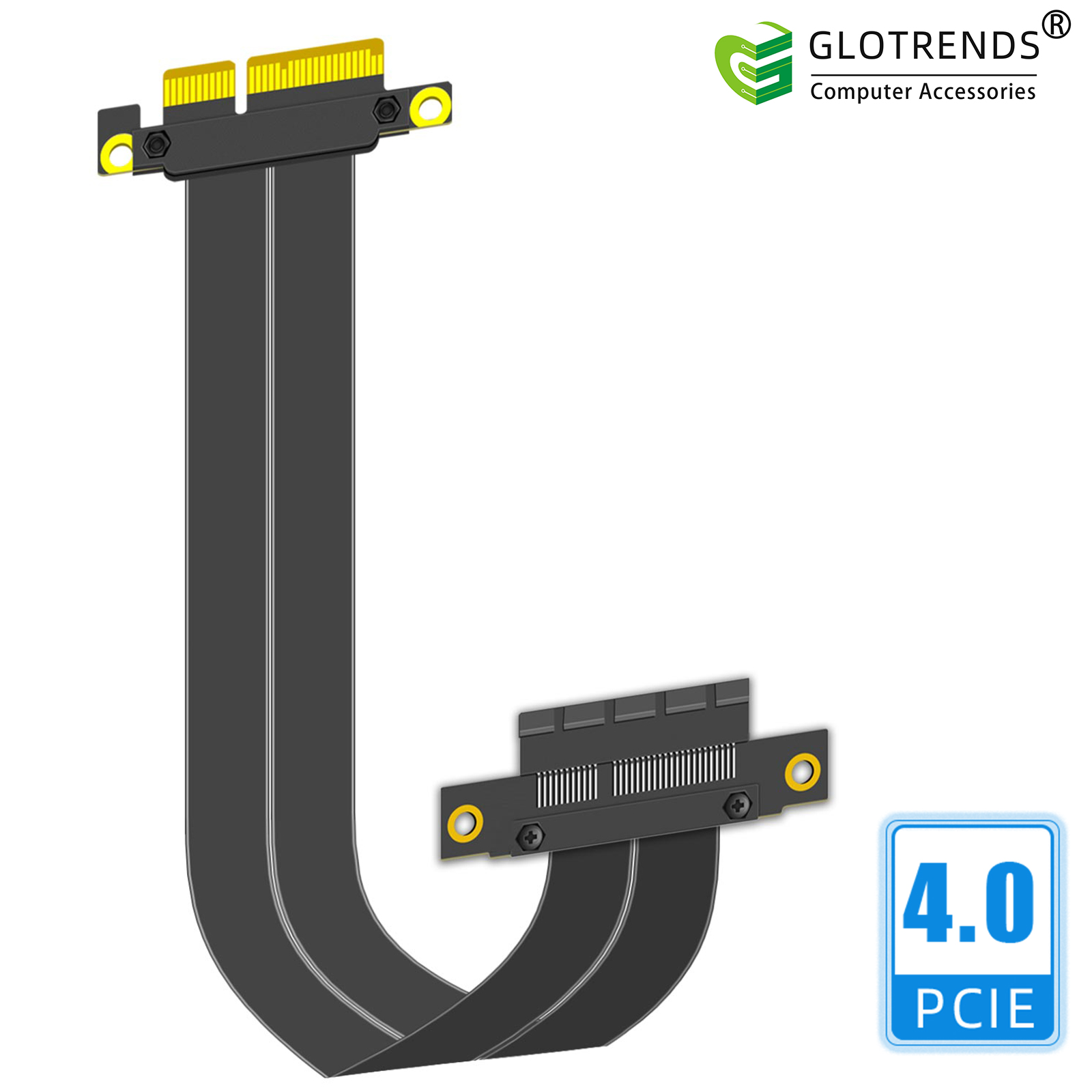 PCIe 4.0 X4 Riser Cable, 180 D - Pcie Riser Cable review and price