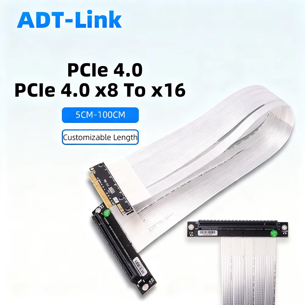 ADT-Link PCIE 4.0 3.0 X8 To X1 - Pcie Riser Cable review and price