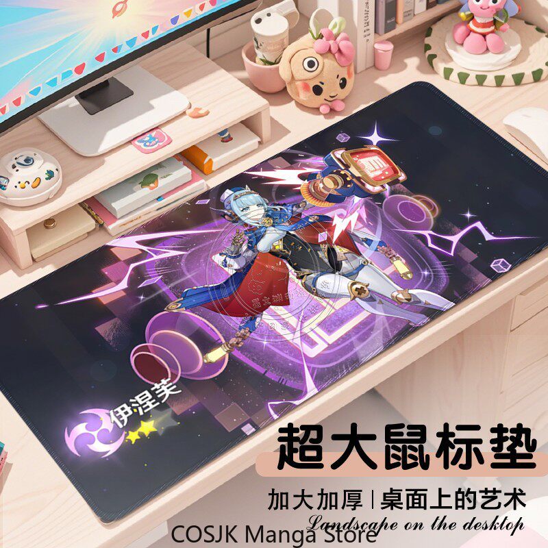 Anime Genshin Impact Custom Ta - Gaming Desk Mat review and price