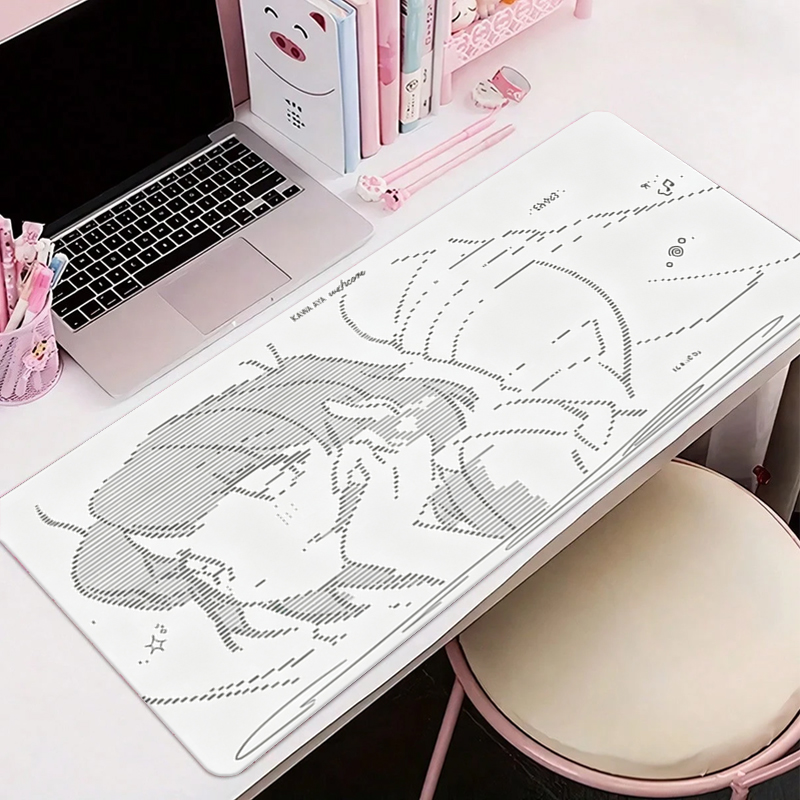 1Pcs Leather Mouse Pad Anime A - Gaming Desk Mat review and price