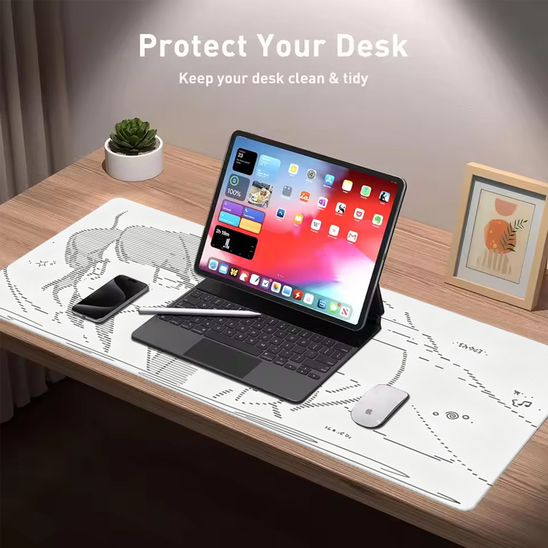 1Pcs Leather Mouse Pad Anime A - Gaming Desk Mat review and price