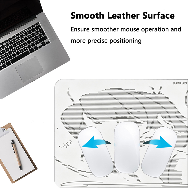 1Pcs Leather Mouse Pad Anime A - Gaming Desk Mat review and price